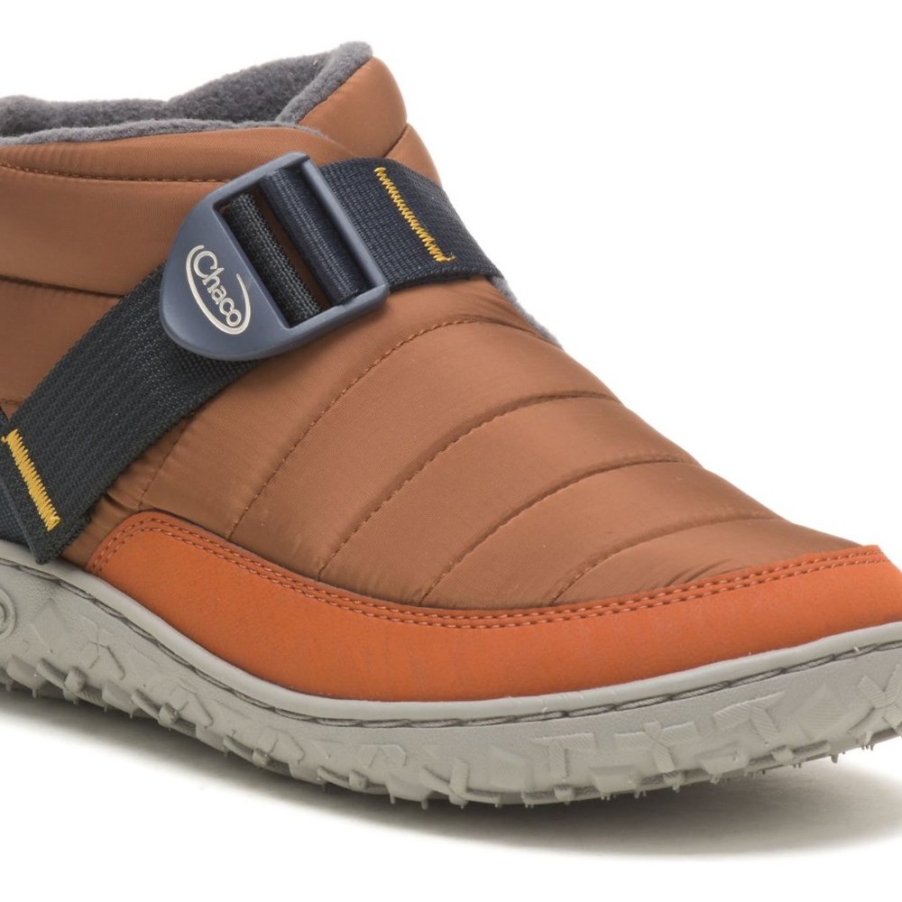 Chaco Shoes: Ramble Puff Linear, Blocked Brown